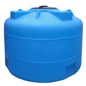 Купить пластиковую круглую емкость для полива 2000 литров. Цена бака для воды
