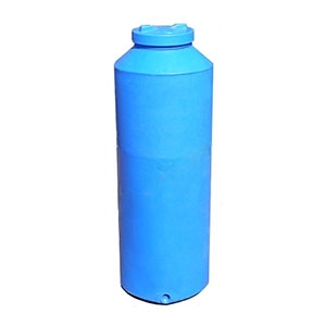 Емкость для полива сада цилиндрическая пластиковая 750 л для воды РОТОПЛАСТ